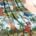 thumbnail image 3 of LightColor Dinosaurs Volcanoes Pattern Blanket,Comfortable Soft Lamb Wool Throw Blanket,All Season,Warm Lightweight Blankets for Sofa Bed Couch Living Room Chair,30"x40", 3 of 4