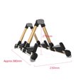 thumbnail image 4 of Amdohai Double Guitar Stand A-frame Folding Adjustable Holder Bracket Support, 4 of 8