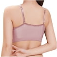 thumbnail image 4 of Timegard Sports Bras for Women Seamless Adjustable Strap Back Smoothing Wireless Bras with Support and Lift, 4 of 4