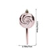 thumbnail image 3 of Adornos de piruleta para árbol de Navidad - colgantes en forma de caramelo en pack de 4 • Decoraciones de plástico para Navidad • Accesorios para árbol festivo de 5,5 pulgadas, 3 of 7