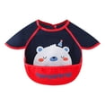 thumbnail image 1 of Xihbxyly Babero Antimanchas Sprout Baby, Diseño de Manga Larga con Recogedor de Comida, Tejido de Poliéster Fácil de Limpiar, Ideal para Comer y Actividades Al Aire Libre, Lavable a Máquina, Talla Ún, 1 of 4