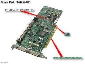 image of Compaq 348759-001 64bit Scsi Host Adapter 2 Channel