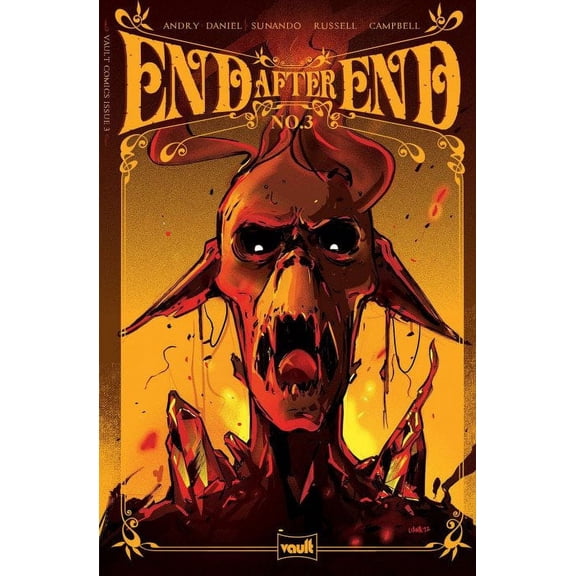 End After End #3A VF ; Vault Comic Book