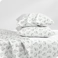 thumbnail image 1 of Bare Home Flannel Sheet Set - 100% Cotton - Deep Pocket - Queen, Feelin' Foxy, 4-Pieces, 1 of 4