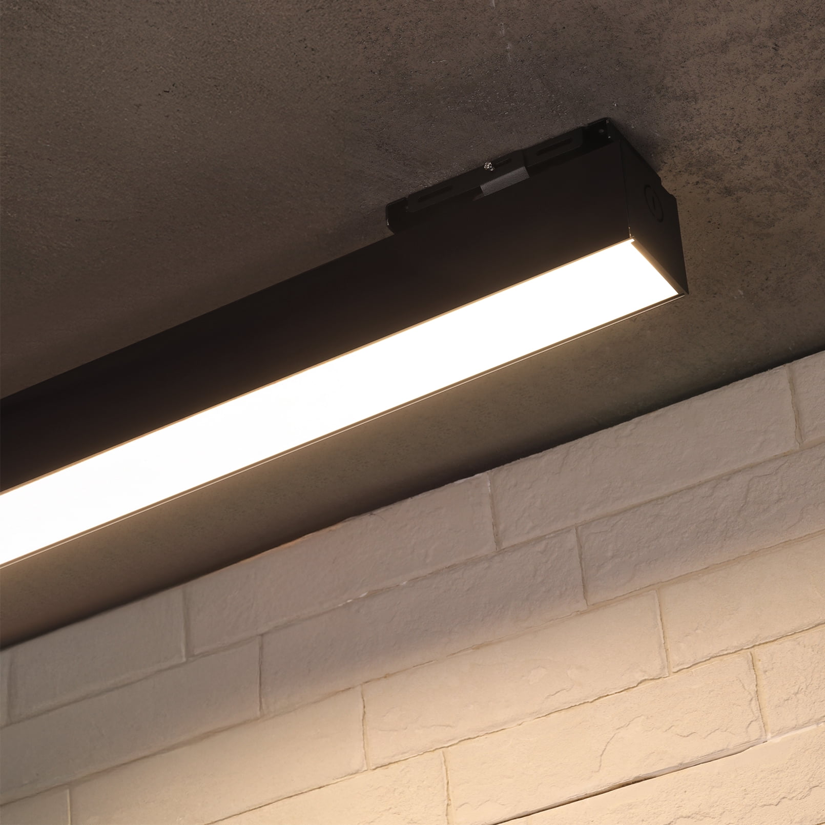 Ceiling Mount Kit for LED Linear Lights, Commercial Grade SPCC Steel Bracket for Single Fixture Installation, ONLY for LEONLITE Linear Lights