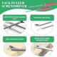 thumbnail image 5 of Juego de 3 piezas para quitar grapas de tapicería y construcción: alicates de corte de 7 pulgadas, extractor de clavos con punta en V angular y recta de 8 pulgadas., 5 of 5