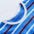 thumbnail image 2 of Boys' Summer New Round Neck Short Sleeve Set Trendy Wide Stripe T-shirt Shorts Casual Fashion Two Piece Set, 2 of 4