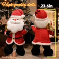 thumbnail image 3 of Christmas Plush Toys-Standing Santa Claus Plush Toy-Perfect Christmas Decoration for Home, Office, or Gift Exchange, 3 of 7