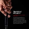 thumbnail image 2 of Golf Pride TOUR VELVET PLUS4 STANDARD 60 Golf Club Grip - 3 Pack, 2 of 7