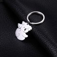 thumbnail image 5 of Llaveros con colgante de oso koala de acero inoxidable para mamá y niño koala, diseño hueco, llaveros con dijes de animales encantadores para mujeres, hombres y adolescentes, 5 of 5