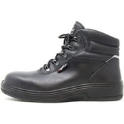COFRA Leather Work Boots - NEW ASPHALT Treadless Footwear- Size 13,Black