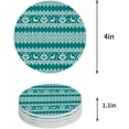 thumbnail image 1 of FMSHPON Merry Christmas Decor Xmas Tree and Deer Set of 4 Round Coaster for Drinks, Absorbent Ceramic Stone Coasters Cup Mat with Cork Base for Home Kitchen Room Coffee Table Bar Decor, 1 of 6