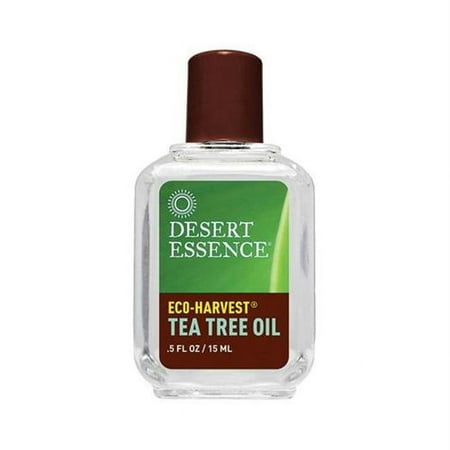 Desert Essence Eco Harvest Tea Tree Oil 0.5 oz Liquid