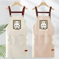thumbnail image 6 of Chiikawa Hand-wiping Apron Cooking Oil-proof Waterproof Household Kitchen Work Clothes Men Women Cartoon Sleeveless Pocket Apron, 6 of 10