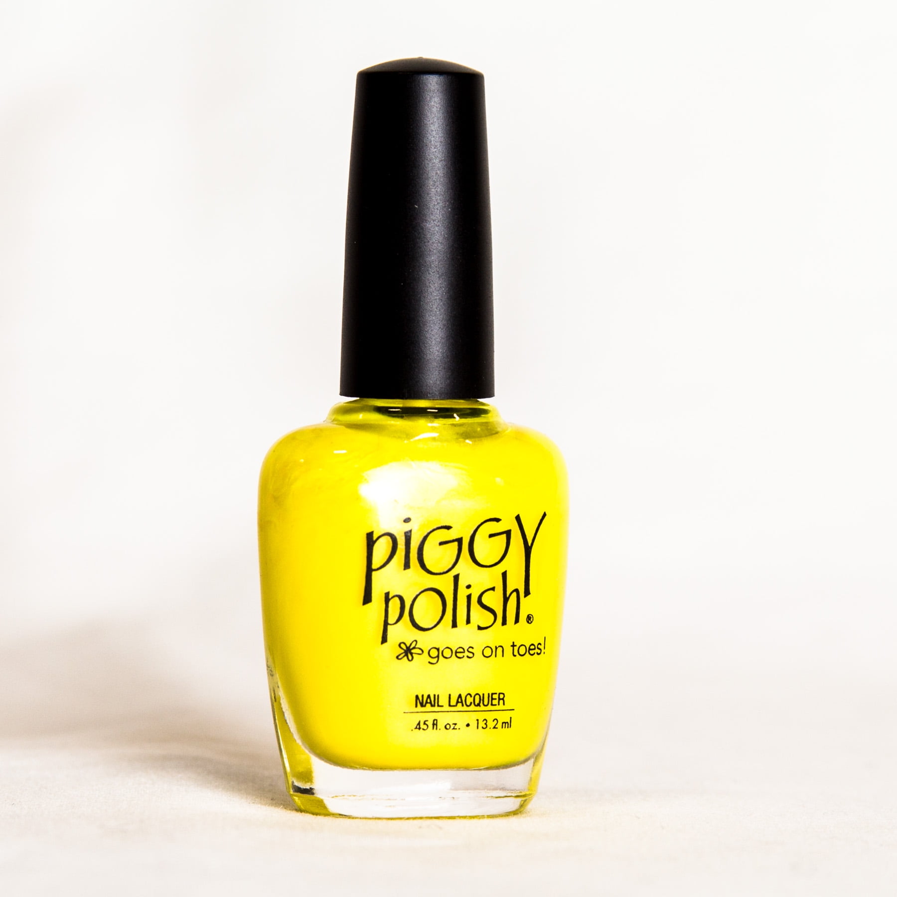 Piggy Polish Bright Neon Yellow Nail Polish, Dog Daisies, .46 oz -  Walmart.com