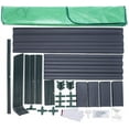 thumbnail image 5 of Quictent 4x3x1 ft Raised Garden Bed Extra-Thick Galvanized Steel Garden Bed Planter Kit Box with Greenhouse, 5 of 11