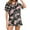 Black2, variant on Simua Button Dowm Pajamas for Women, Women's Fashionable Valentine's Day Print Short Sleeved Lapel Shirts with Shorts Summer Soft Home Wear Set, Size S-XXL
