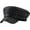 Black#5, variant on Women Yacht Captain Sailor Hat PU Newsboy Cabbie Baker Boy Peaked Beret Cap