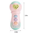 thumbnail image 3 of Children Light Microphone, Electronic Sound Toy with LED Effects, Grasp Training Early Education, Portable Singing Karaoke, Musical Puzzle Gift for Toddlers, 3 of 7