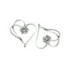 thumbnail image 1 of Aretes Doble Corazón Marca Ketzalia De Plata Ley .925 KETZALIA JOYERIA ARTESANAL Colección 2021, 1 of 3