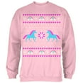 thumbnail image 1 of Unicorn Rainbow Ugly Christmas Sweater Mens Sweatshirt, 1 of 1