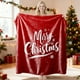 thumbnail image 1 of CaiYueKe Christmas Flannel Throw Blanket - Soft Plush Blanket with Festive Snowman Digital Print, Warm Cozy Holiday Decor for Bed Sofa Living Room, Seasonal Winter Home Decorations Gift, 1 of 8