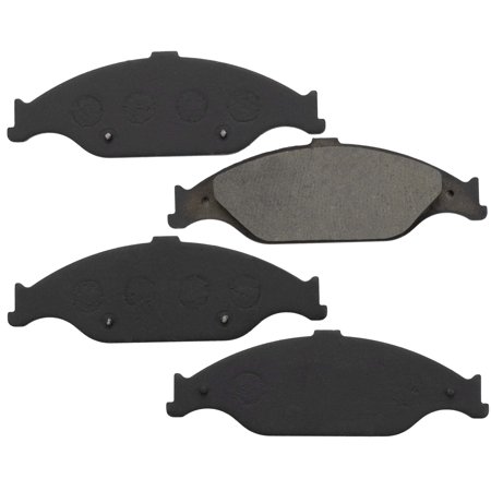 Gridiron Brakes Standard Semi-Metallic Brake Pads Front (4-Pad Set)