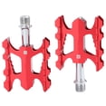 thumbnail image 2 of Soidarity Pedales de bicicleta, accesorios para bicicletas, reemplazo de pieza modificada, Pedal de ciclismo con cojinete, accesorios de actualización de Ciclismo Rojo Soidarity OD023874-03, 2 of 6