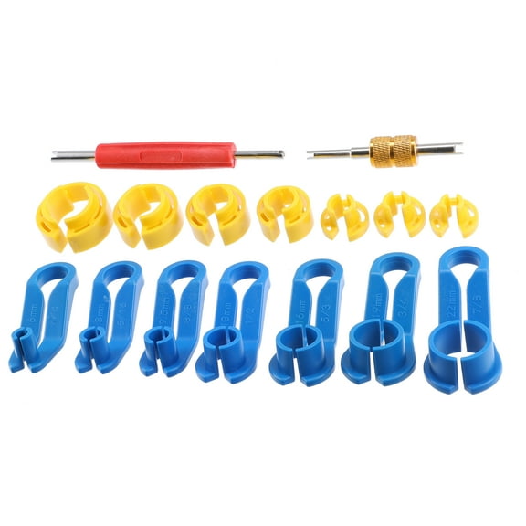 Unique Bargains Fuel Line Disconnect Removal Tool Set 1/4 5/16 3/8 1/2 5/8 3/4 7/8 Inch Quick Disconnect Tool Kit