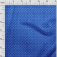 thumbnail image 3 of oneOone Viscose Chiffon Lapis Blue Fabric Geometric Diy Clothing Quilting Fabric Print Fabric By Yard 42 Inch Wide, 3 of 4