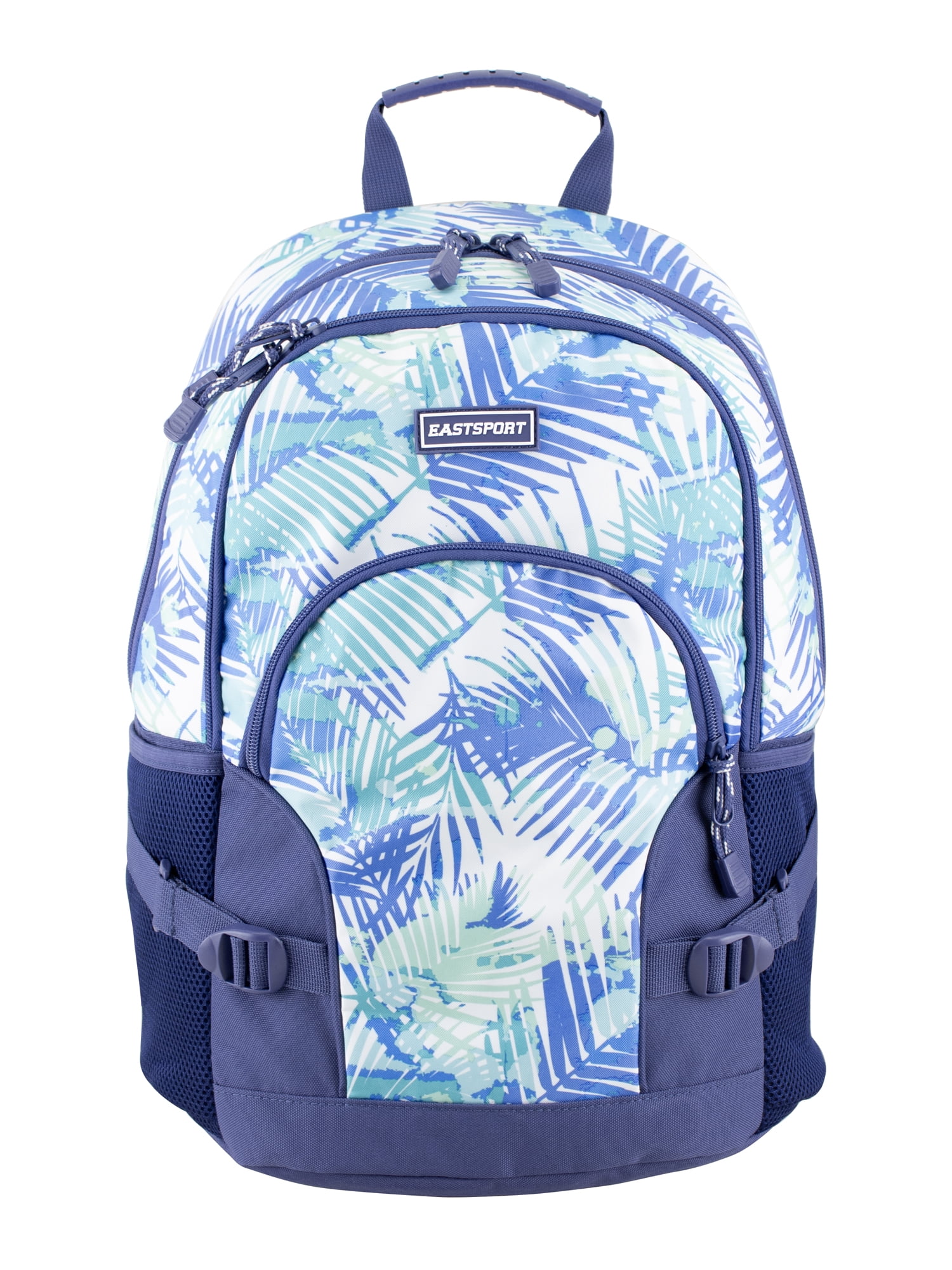 Eastsport Unisex 18.5" Dynamic Athleisure Backpack, Palm Leaves