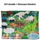 thumbnail image 4 of Kit De Pintura De Dinosaurios 3D Diy Juego De Garabatos De Dinosaurios Kit De Pintura 3D Para Niños Noticed FN002653-00, 4 of 6