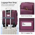 thumbnail image 3 of Equipaje Hanke, equipaje de mano para debajo del asiento, de 16 pulgadas con ruedas giratorias, 3 of 9