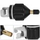 thumbnail image 5 of Adaptador de válvula ligero negro adaptador de válvula para canoas camas inflables botes de goma bote kayak Octpeak Otros, 5 of 8