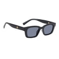 thumbnail image 4 of Gafas de sol rectangulares para mujer Gafas de sol cuadradas Protección Gafas de conducción de verano a la moda Gafas para mochilero Viajes de Negro, 4 of 9