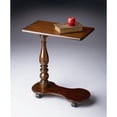 thumbnail image 2 of Beaumont Lane Traditional Wood Mobile Tray Table in Cherry Dark Brown, 2 of 2