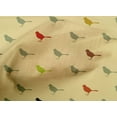 thumbnail image 4 of oneOone Cotton Poplin Fabric Artistic Bird Print Sewing Fabric BTY 56 Inch Wide, 4 of 4