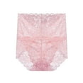 thumbnail image 2 of Bovxnpu Women's Plus Size Panties, Womens Breathable Lace Brief Underwear No Show Panties, Lightweight Crotch Breathable Mesh Women's Pants Underwear, 2 of 3