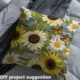 thumbnail image 2 of Feelyou Farmhouse Sunflower Kids Fabric by the Yard 2 Yards, Vibrant Botanical Room Decor Fabric by the Yard, Lodge Cabin Fabric for Sewing, Breathable Home Decor, 2 of 6