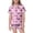 A-Pink424, variant on JAJAHO Girls Pajamas Set For Kids Halloween Satin Sleepwear Ghost Printed Short Sleeve Shirts And Shorts 2 Piece Set 2-13Y