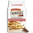 thumbnail image 2 of Pepperidge Farm Farmhouse Thin & Crispy Milk Chocolate Chip Cookies - 6.9oz Pack of 2, 2 of 4