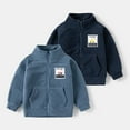 thumbnail image 2 of Eashery Kids Baby Girls Boys Jacket Water Resistant Puffer Coat Padded Puffer Jacket Long Sleeve Cotton Pullover Jackets for Boys (Navy,18-24 Months), 2 of 4