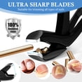 thumbnail image 5 of Amaopus 3Pcs Nail Clippers for Seniors, Wide Jaw Fingernail Clippers and Angled Head Toenail Clippers for Thick Nail, Professional Nail Clippers for Men, Women, 5 of 7