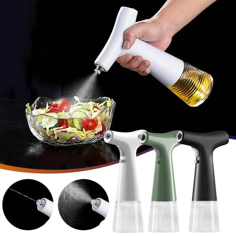 Oil Sprayer for Cooking, Food Grade Olive Oil Sprayer, 240ml Usb Electric  Pressurized Spray Bottle, Oil Sprayer Dispenser for Air Fryer, Bbq, Baking