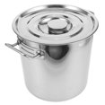 thumbnail image 1 of QUMIIRITY Thickened Cooking Pot In Silver For Kitchen Use 1Set, 1 of 6
