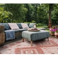 thumbnail image 3 of SAFAVIEH Courtyard Davin Aztec Indoor/Outdoor Area Rug, 9' x 12', Beige/Red, 3 of 9