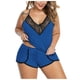 thumbnail image 3 of Lencería Sexy de talla grande para mujer, ropa interior erótica de empalme de encaje, camisola sexual, pantalones cortos, Porno exótico, picardías, disfraces, pijama, 3 of 4