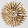 thumbnail image 2 of 500W-GA Crystorama Lighting Broche - 1 Light Wall Sconce-11 Inch Tall and 11 Inch Wide-Antique Gold Finish, 2 of 5