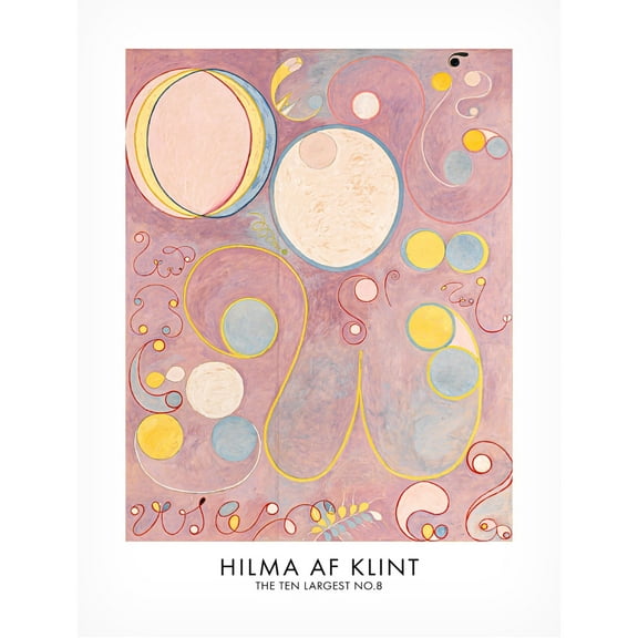 Trademark Fine Art Pictufy The Ten Largest No.8 Poster Canvas Wall Art