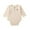 Beige, variant on Summer Baby Girls Clothing Agkizg Baby Girls Bodysuits, Baby Girls Short Sleeve Rompers, Children's Long Sleeved Short Crawling Hoodie Baby Casual and Comfortable Jumpsuit